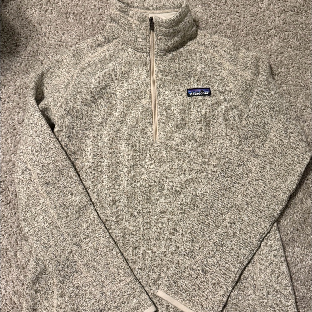 Patagonia Women's Heathered Gray Turtleneck Sweater